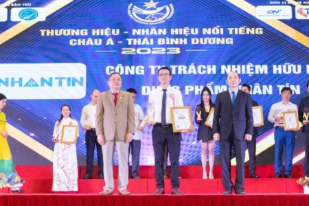 Cao Vị Nhân được vinh danh Top 10 thương hiệu nổi tiếng châu Á - Thái Bình Dương năm 2023