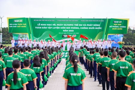 Lễ Khai mạc hè, Ngày Olympic trẻ em và Chương trình bơi an toàn, phòng, chống đuối nước năm 2023