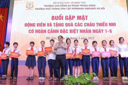 Thủ tướng: Truyền cảm hứng, tạo động lực để trẻ em có hoàn cảnh đặc biệt tự tin, bản lĩnh vươn lên