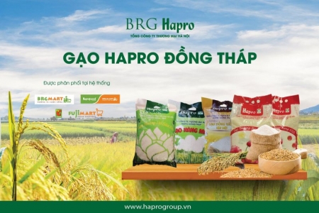 Gạo Hapro Đồng Tháp – Tự hào Thương hiệu quốc gia