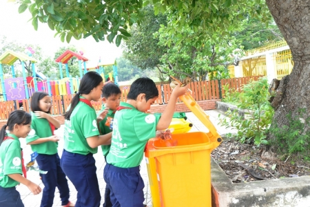 Bà Rịa - Vũng Tàu: Bàn giao “Mô hình phân loại rác thải tại nguồn” cho trường tiểu học  