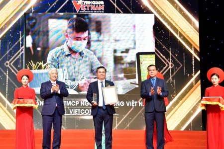 Vietcombank là một trong 5 tập thể được vinh danh tại Chương trình Vinh quang Việt Nam lần thứ 18/2023