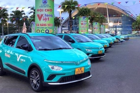 Đà Nẵng cho phép 500 taxi chạy bằng điện hoạt động