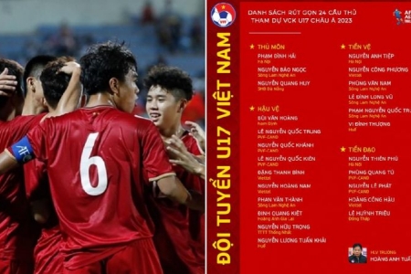 Hôm nay, U17 Việt Nam sẽ sang Thái Lan dự giải châu Á 2023