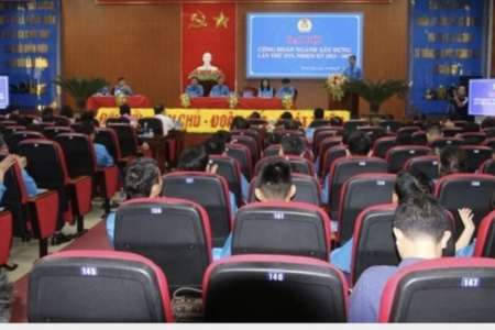 Đại hội Công đoàn ngành xây dựng Thanh Hóa lần thứ XVI, nhiệm kỳ 2023-2028