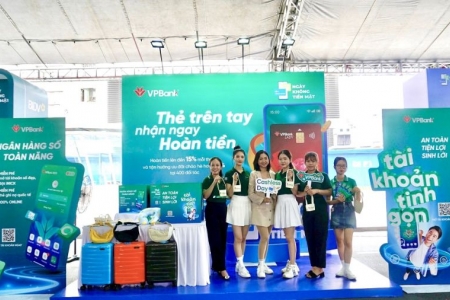 Nhiều ưu đãi lớn từ VPBank hưởng ứng Lễ hội “Không tiền mặt - Cashless Town”