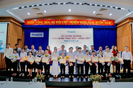 Công đoàn cơ sở THACO triển khai bình xét, tuyên dương con CBNV “Học giỏi, sống tốt” năm 2023