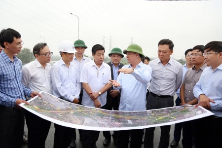 Bí thư Hà Nội yêu cầu phải hoàn thành giải phóng mặt bằng toàn bộ dự án đường vành đai 4 trong năm 2023