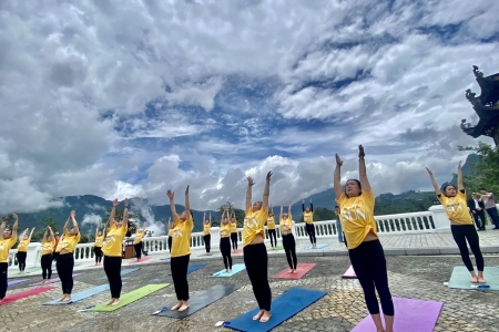 Sẵn sàng các hoạt động chào mừng Ngày Quốc tế Yoga lần thứ 9 và ra mắt sản phẩm du lịch “Chữa lành”