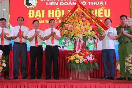 Đại hội đại biểu Liên đoàn Võ thuật tỉnh Thanh Hóa Khóa II