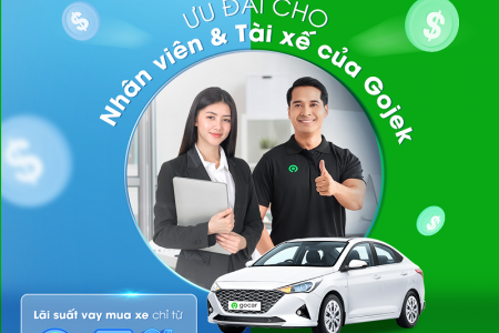 Woori Bank hợp tác cùng Gojek mang đến ưu đãi lãi suất khi vay mua ô tô