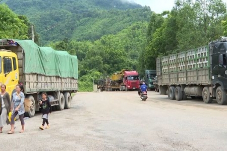 Thanh Hóa: Đảm bảo thông quan hàng hóa qua Cửa khẩu quốc tế Na Mèo