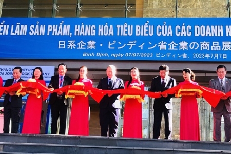 Bình Định: Triển lãm sản phẩm, hàng hóa tiêu biểu Việt Nam - Nhật Bản