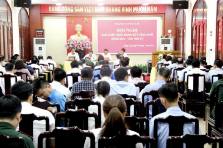 TP. Móng Cái ( Quảng Ninh): Đẩy nhanh tiến độ thực hiện đầu tư công 2023