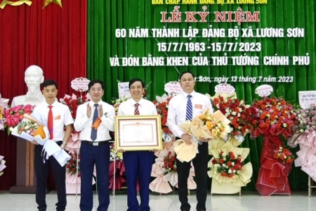 Thanh Hóa: Đảng bộ xã Lương Sơn Kỷ niệm 60 năm ngày thành lập