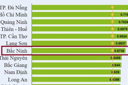 Bắc Ninh xếp thứ 7 cả nước về mức độ chuyển đổi số cấp tỉnh