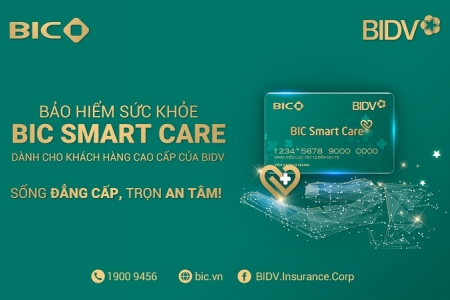 Ra mắt bảo hiểm sức khỏe BIC Smart Care dành cho khách hàng cao cấp của BIDV