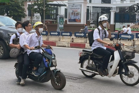 Bắc Ninh: Thị xã Quế Võ tăng cường các giải pháp bảo đảm trật tự an toàn giao thông cho học sinh, sinh viên