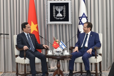 Tổng thống Israel đánh giá cao những bước phát triển vượt bậc về kinh tế - xã hội của Việt Nam