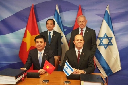 Việt Nam và Israel ký FTA, thúc đẩy quan hệ hợp tác trên nhiều lĩnh vực