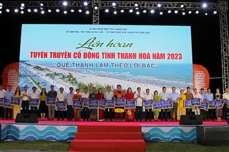 Liên hoan Tuyên truyền cổ động tỉnh Thanh Hóa năm 2023