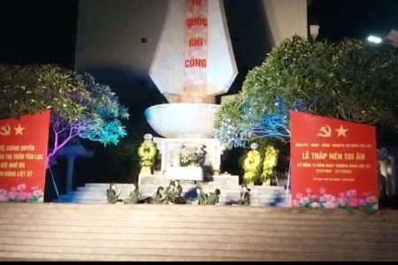 Vĩnh Phúc: Phát huy truyền thống đền ơn đáp nghĩa - "Uống nước nhớ nguồn”