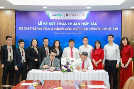 Agribank và Công ty Cổ phần Jetpay ký kết thỏa thuận hợp tác