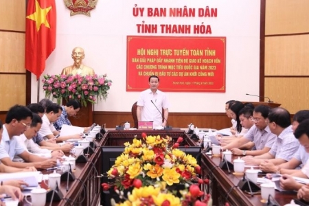 Thanh Hóa: Đẩy nhanh tiến độ giao kế hoạch vốn các chương trình mục tiêu quốc gia 2023