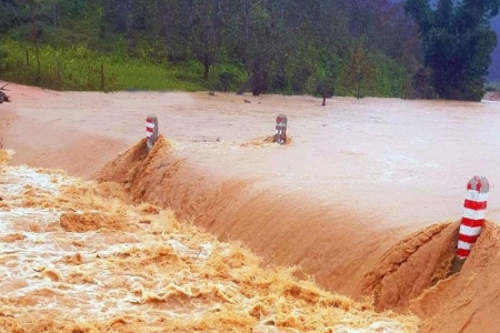 Kon Tum: Tập trung phòng chống, giảm thiệt hại do mưa lớn và nguy cơ xảy ra lũ quét, sạt lở đất