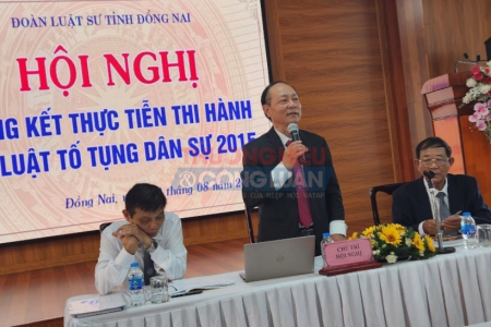 Đồng Nai: Tổng kết thực tiễn thi hành Bộ luật Tố tụng Hình sự và Dân sự năm 2015