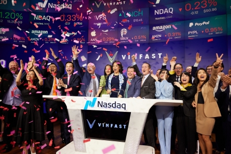 Vinfast chính thức niêm yết trên Nasdaq Global Select Market - Giá trị vốn hoá hơn 23 tỷ Usd