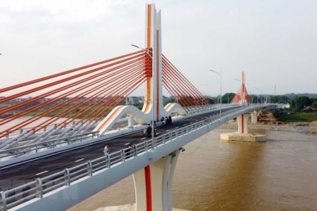 Cầu Vĩnh Phú dự kiến khánh thành dịp Quốc khánh 2/9
