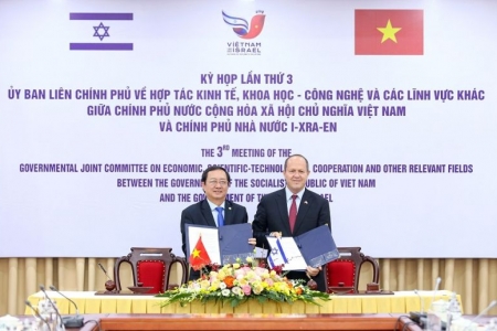 Việt Nam - Israel tăng cường hợp tác khoa học & công nghệ và đổi mới sáng tạo