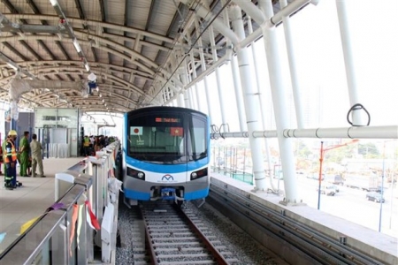 Sẽ chạy trình diễn tàu Metro số 1 từ Suối Tiên đến Bến Thành vào cuối tháng 8