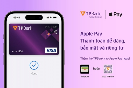 TPBank giới thiệu Apple Pay đến khách hàng