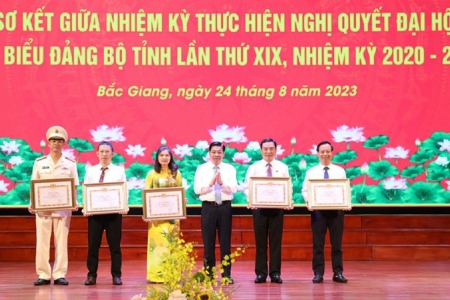 Bắc Giang: Nhiều chỉ tiêu, mục tiêu, nhiệm vụ đứng thứ nhất và nằm trong nhóm các tỉnh đứng đầu cả nước