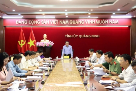 Quảng Ninh: Ban Thường vụ tỉnh ủy họp, cho ý kiến điều chỉnh quy hoạch ở Hạ Long, Uông Bí