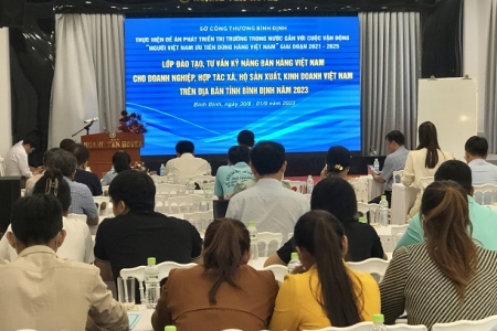 Bình Định: Trang bị kỹ năng bán hàng Việt cho doanh nghiệp nhỏ và vừa