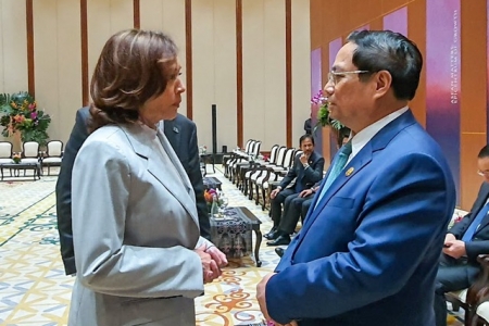 Thủ tướng Phạm Minh Chính gặp Phó Tổng thống Hoa Kỳ Kamala Harris