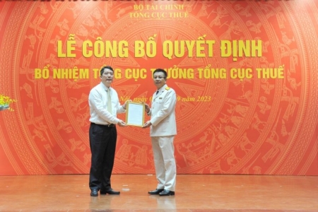 Ông Mai Xuân Thành được bổ nhiệm giữ chức Tổng cục trưởng Tổng cục Thuế