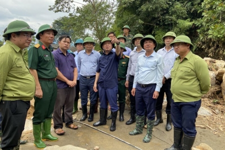 Phó Thủ tướng Trần Hồng Hà trực tiếp lên Lào Cai chỉ đạo khắc phục hậu quả do mưa lũ