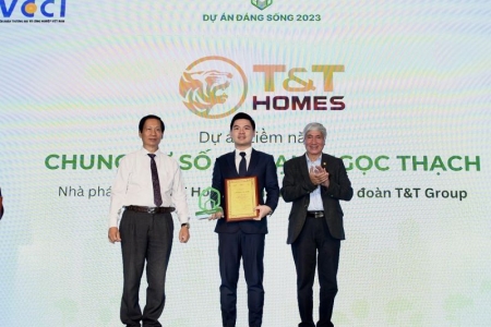 Dự án của T&T Homes được vinh danh Dự án đáng sống năm 2023