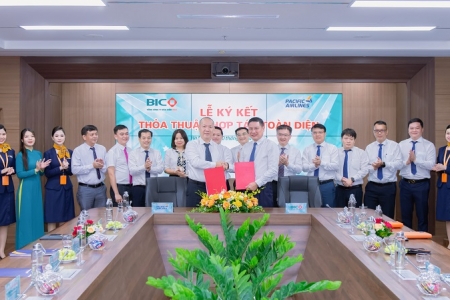 BIC và Pacific Airlines ký kết thỏa thuận hợp tác toàn diện