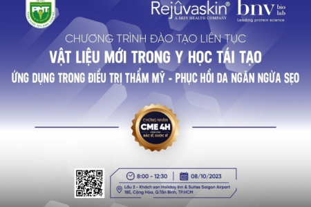 Vật liệu mới trong y học tái tạo ứng dụng trong điều trị thẩm mỹ - phục hồi da ngăn ngừa sẹo