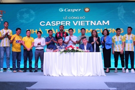 Casper Việt Nam là nhà tài trợ kim cương cho CLB Đông Á Thanh Hóa mùa giải 2023-2024