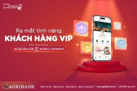 Tính năng khách hàng V.I.P trên ứng dụng Agribank E-Mobile Banking