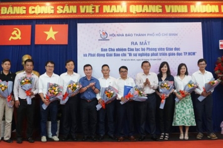 Hội Nhà báo TP. Hồ Chí Minh thành lập câu lạc bộ phóng viên giáo dục