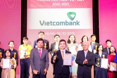 Vietcombank - thương hiệu mạnh dẫn đầu ngành ngân hàng