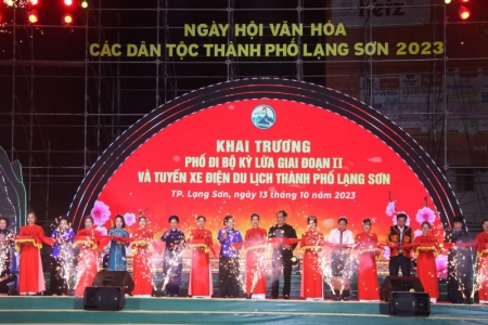 Thành phố Lạng Sơn: Tưng bừng Ngày hội văn hóa các dân tộc năm 2023