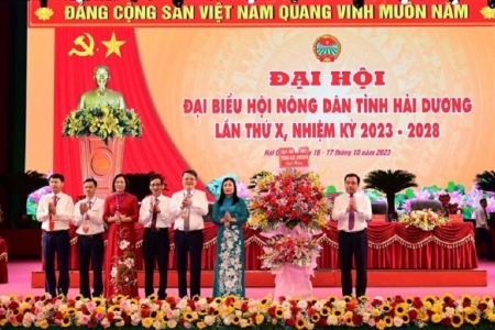 Hải Dương có tân Chủ tịch Hội Nông dân tỉnh